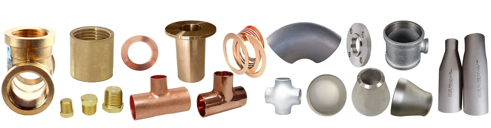 Copper nickel pipes, flanges and fittings