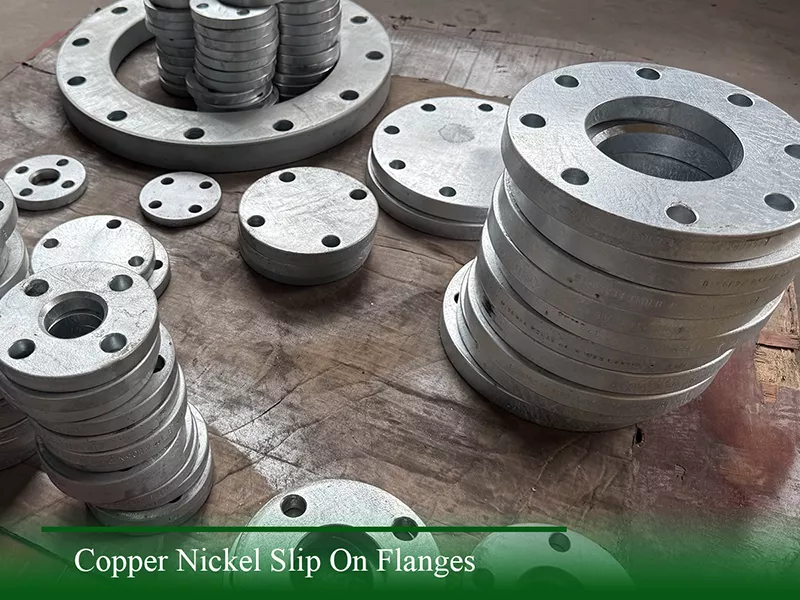 Copper Nickel Slip On Flanges in C70600 and C71500 for marine piping