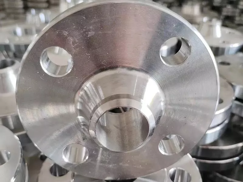 Copper nickel weld neck flange for seawater piping